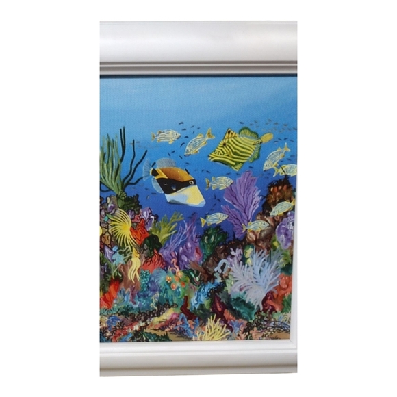 Underwater Reef Painting by Don Russell Bahamas Scenery Painter - Picture 4 of 7